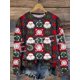 thumbnail image 3 of Suéter de punto feo de Navidad con diseño de setas y Papá Noel, estilo retro de dibujos animados, de manga larga, con estampado 3D, para otoño e invierno, estilo informal de Harajuku 10, 3 of 5