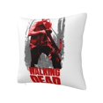 thumbnail image 2 of Funda de almohada súper suave The Walking Dead con cremallera para dormitorio, sofá, sillón, fundas de almohada mullidas y acogedoras para todas las estaciones, almohada cuadrada, 2 of 8