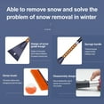 thumbnail image 2 of EUBUY 2 in 1 Detachable Ice Scraper Snow Brush Winter Snow Removal Tools for Cars Trucks Suvs Windshield Window Blue, 2 of 10