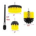 thumbnail image 5 of 4 Uds cepillo de taladro limpiador eléctrico cepillo de limpieza juego de accesorios de largo extendido Kits de cepillos de limpieza de taladro multiusos, 5 of 5