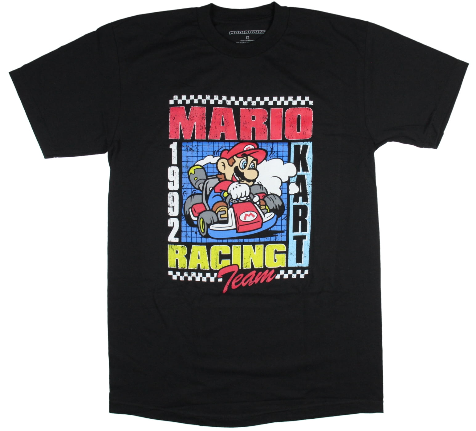 Super Mario Men's Distressed Mario Kart 