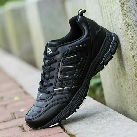 

LOPNGLS Style Men Running Shoes Ourdoor Jogging Trekking Sneakers Lace Athletic Shoes Comfortable Light Soft 34262