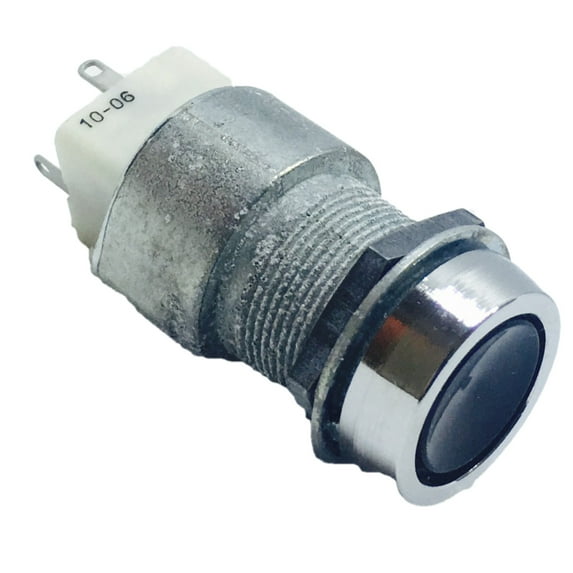 RAPS-005 Pushbutton Switches Black Maintained 10A/250VAC Push to Break