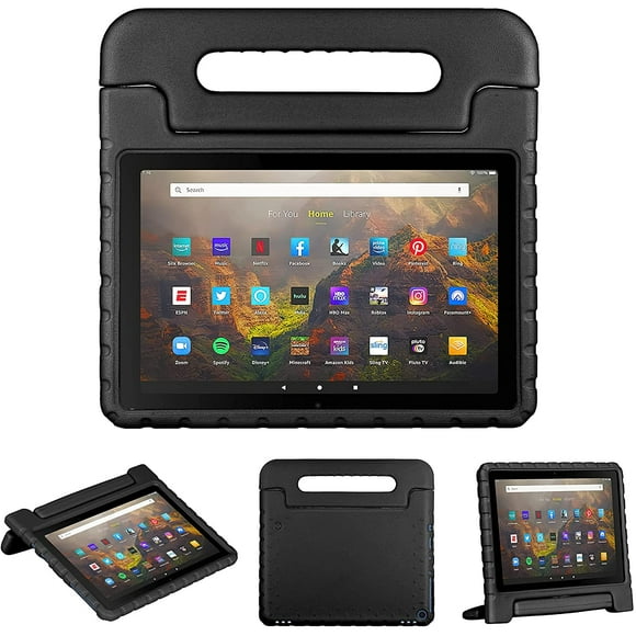 Fire HD 10 Tablet Case with Handle (11th Gen, 2021 Release, Fire HD 10 Plus 2021 Case for Kids, Kids-Proof Cover Kids