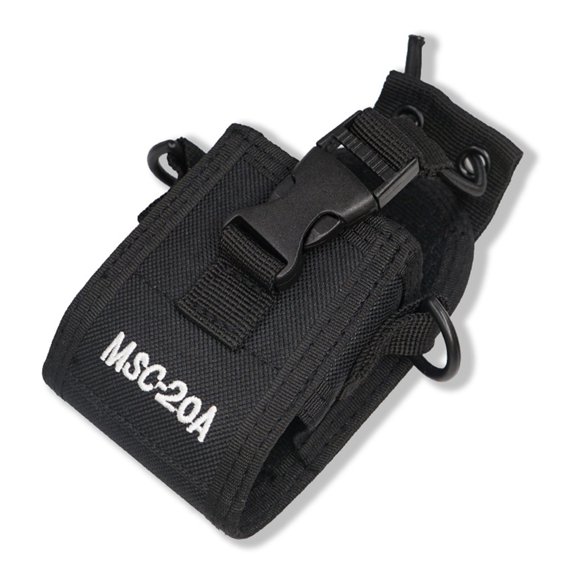 Heavy Duty Two Way Radio Pouch Case With Wearing Styles Comfortable Shoulder Strap For Professionals Handsfree Carrying