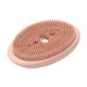 thumbnail image 1 of Escurridor de silicona multifunción para baño, soporte de esponja, caja para jabonera, placa de almacenamiento Flexible para inodoro, bandeja Almacenamiento y organización del hogar rosado redondo Bewildely HA001680-01, 1 of 1