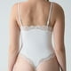 thumbnail image 4 of Body moldeador de cintura para mujer, estilo fino, con encaje, soporte para el pecho, corsé moldeador de abdomen, body moldeador de cintura para mujer, ropa moldeadora de nailon., 4 of 4