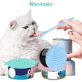 thumbnail image 4 of 3pcs Pet Food Can Lids + Spoon, TSV FDA Safe BPA Free Silicone Food Can Covers for Cat Dog Canned Food Storage Fresh, 4 of 9