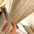 thumbnail image 3 of Willstar Glitter String Curtains Fringe Curtains for Window Door String Curtain Divider Strip Tassel for Wedding Living Room Bathroom Coffee Shop Restaurant(Champagne), 3 of 12
