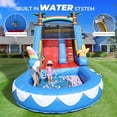 thumbnail image 5 of Relunch 21x9x12ft Commercial PVC Inflatable Water Slide Bounce House with Splash Pool &Blower for Kids Outdoor Party, 5 of 11