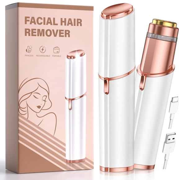 Depiladora facial recargable e indolora Bissuuy