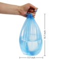 thumbnail image 3 of Household Colorful Garbage Bags Large Flat Mouth Disposable Thickened Kitchen Trash Bags 5 Per Pack, 3 of 5