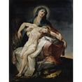 thumbnail image 3 of Tiberius Dominikus Wocher 12x14 Black Modern Framed Museum Art Print Titled - Pieta (1783), 3 of 5