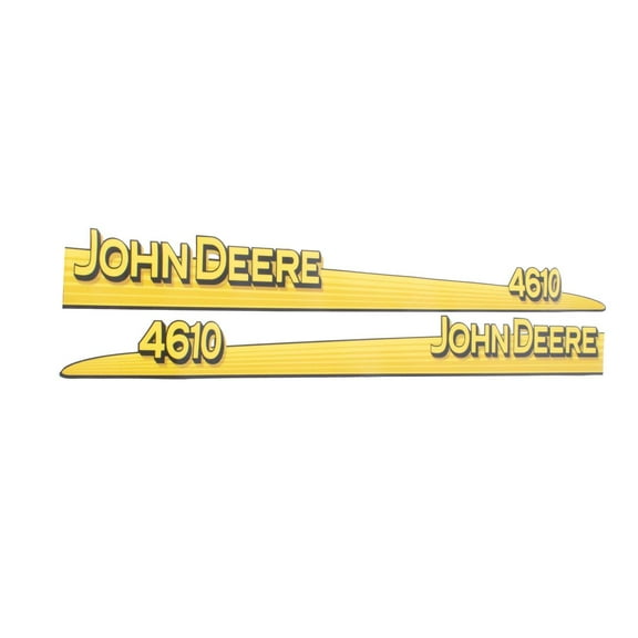 John Deere Hood Trim Decal Set - LVU12291 LVU12292 - 4610