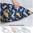 thumbnail image 5 of Kid Toddler Pillowcase,2 Packs Cotton Pillow Cover for Kids Bedding,14x22 Pillowslip Case Fits Pillows,Envelope Closure Travel Pillow Pillowcase, 5 of 6