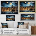 thumbnail image 4 of Designart "Coastalport Port Of Calm VII" Port Landscape Canvas Wall Art, 4 of 5