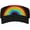 C2834, variant on Cute LGBT Hats LGBT Gay Pride Sports Sun Visor Hats Adjustable Rainbow Visor Cap for Men Women
