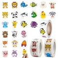 thumbnail image 2 of Juego de 1800 pegatinas de animales: 36 diseños para niños, perfectos para premios, fiestas y decoración del aula. Salvaje y lindo, 2 of 6