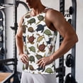 thumbnail image 5 of Gukieu Various Turtle Print Men's Quick Dry Fitness Vest, Round Neck Sleeveless Fitness Bodybuilding Top-XX-Large, 5 of 7