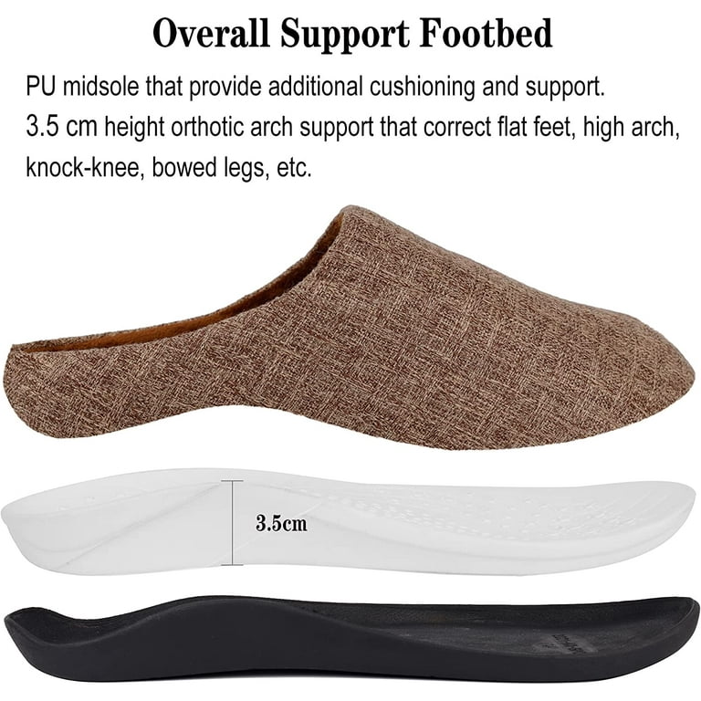 High arch cheap house shoes
