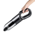 thumbnail image 1 of Aspiradora portátil inalámbrica mini de 60W - Potente succión 6.5Kpa para auto y hogar, carga USB, 350ml capacidad, liviana 500g, incluye accesorios prácticos, 1 of 6