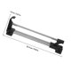 thumbnail image 2 of Houderco Extensible De Acero Inoxidable Para Barra Plateada Antideslizante Para Ropa Y Toallas, 2 of 8