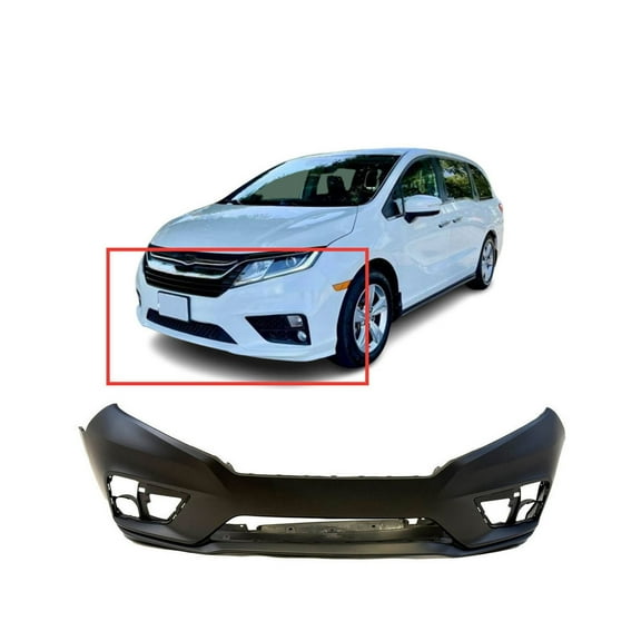 DCP Front Bumper Cover for 2018-2020 Honda Odyssey EX LX 04711THRA00ZZ HO1000310