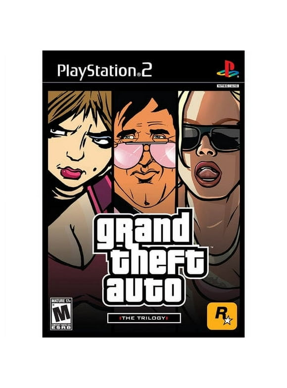 Grand Theft Auto: The Trilogy Rockstar Games PlayStation 2 710425371110