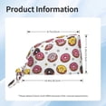 thumbnail image 2 of Scrub Caps Women Men, Cartoon Donut Star Print Adjustable Working Caps, Turban Hat Cleaning Working Cap with Sweatband, Elastic Bandage Tie Back Nurse Cap, 2 of 5