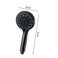 thumbnail image 3 of TUOBARR Shower Head With 7 Spray Functions, Saturating Spray, Can Be Used For Home, Gym, Senior Hotel,bath,swith Spray Function, 8-Mode Handheld Multifunctional, 3 of 5