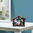 thumbnail image 2 of Juego de Estatuillas de Pesebre de Escena de Navidad con Estatua de Estatuilla de la Sagrada Familia para GuarderíA Decoraciones de Mesa de Navidad, 2 of 5
