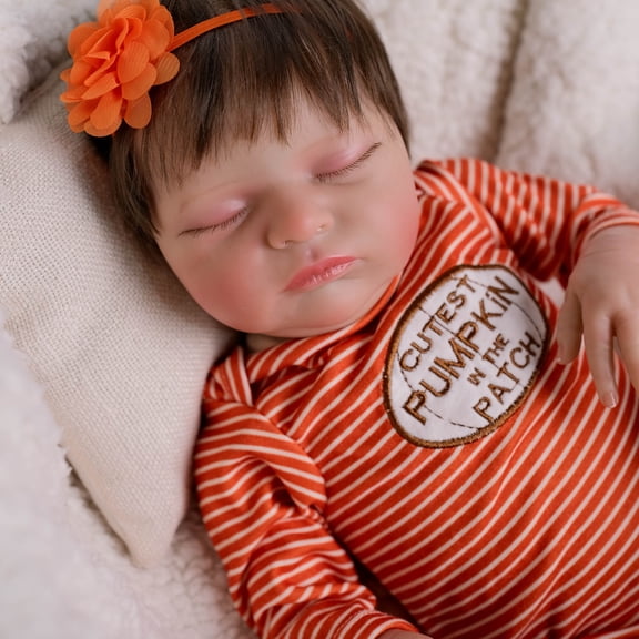 Lifelike Reborn Baby Dolls - 19 inch Sleeping Real Life Realistic-Newborn Cloth Baby Toddler with Toy Accessories Gift Set for Kids Age 3 
