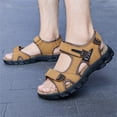 thumbnail image 6 of YOURDIARY Men's Outdoor Sandals Beach Sandals Open Toe Fisherman Sandal, 6 of 7