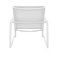 thumbnail image 5 of Compamia Pacific Club Arm Chair White Frame White Sling, 5 of 5