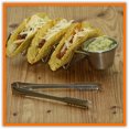 thumbnail image 1 of Stackable Taco Holder with Cups, Holds 3 with Cups, 1 of 1