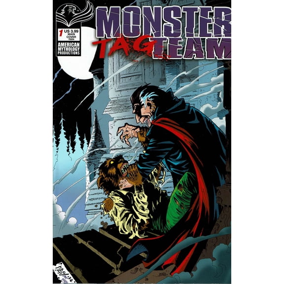 Monster Tag Team #1A VF ; American Mythology Comic Book