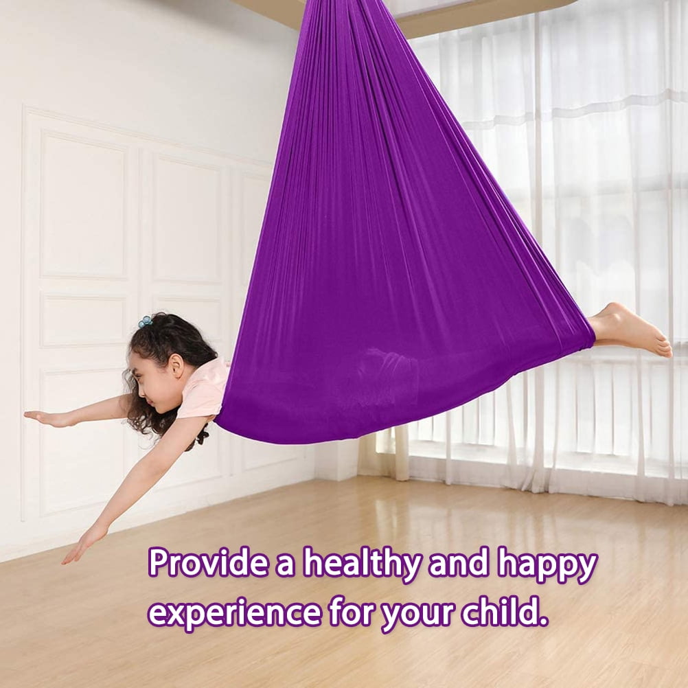Indoor Therapy Swing for Teens Soft Hammock Swing with Special Needs for Children Yoga Sensory Integration Outdoor Camping