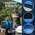 thumbnail image 4 of Bolsa de lona Haimont impermeable de 50 litros para motociclismo y rafting, 4 of 8