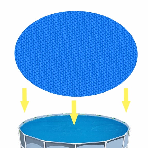 6ft x 6ft Round Hot Tub Thermal Bubble Cover Insulation Blanket,Floating Spa Solar Blanket