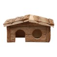 Photo inspiration: Visual Reference: Hamster Cage Corner House Small Pet Hideouts Cabin House Cage