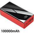 thumbnail image 1 of Power Bank 200000 mAh portátil de carga rápida PowerBank 100000 mAh 4 USB PoverBank cargador de batería externo para Xiaomi Mi 9 iPhone, 1 of 5