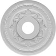 thumbnail image 4 of 16"OD x 3 1/2"ID x 1"P Baltimore Thermoformed PVC Ceiling Medallion (Fits Canopies up to 6 1/2"), 4 of 4