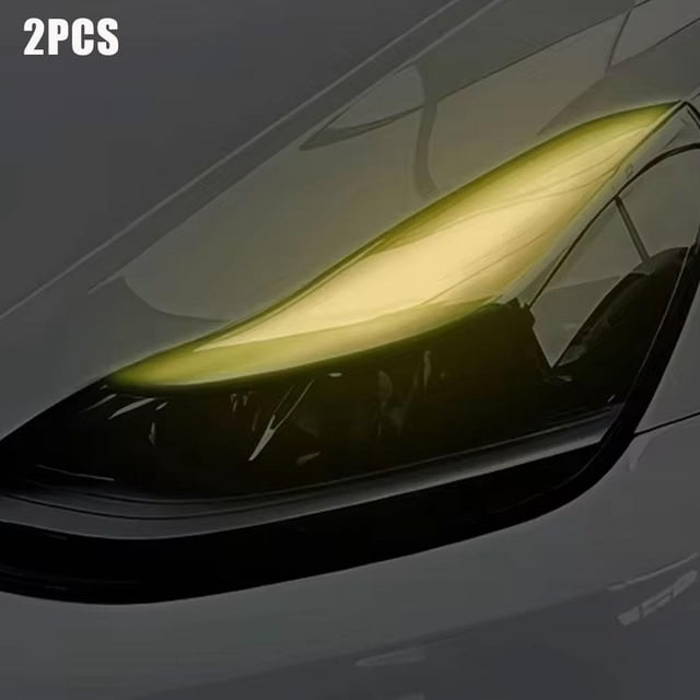 For TeslaModel3/Y Car Headlight Color-changing Film Daytime Running Car L-ights