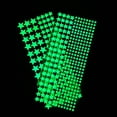 thumbnail image 3 of 420 piezas de estrellas que brillan en la oscuridad Vhermosa LRWJ617 pegatinas realistas para techo, 3 of 7