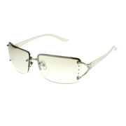 Foster Grant Rimless Fashion Sunglasses