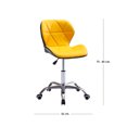 thumbnail image 3 of 4 Sillas de oficina con respaldo geométrica ergonómica ilios innova  Amarillo, 3 of 9
