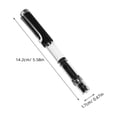 thumbnail image 2 of WRISTBIQUE 3Ud Plumas Caligráficas Chinas Con Punta De Pincel Flexible Y Recargable Color Negro, 2 of 8