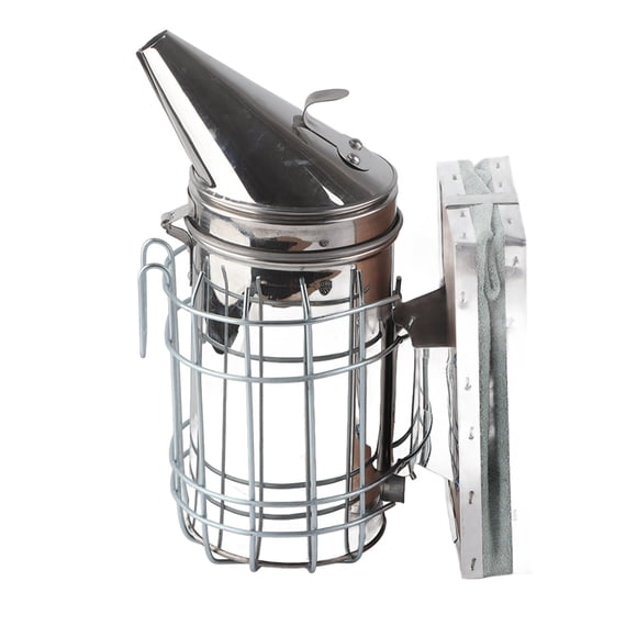 Ahumador De Acero Inoxidable Con Escudo Térmico Protector, Alta Resistencia Al Calor, Flujo De Aire Mejorado Para Herramientas De Equipos De Apicultura