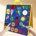 thumbnail image 5 of 35Pcs The Very Hungry Caterpillar Felt Story Set, Story Telling Apron for Preschool Teachers, Interactive Classroom Dramatic Play & Early Learning Educational Toy, 5 of 10