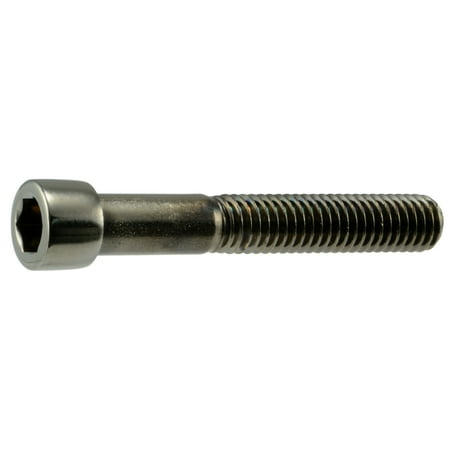 

3/8 -16 x 2-1/2 Black Chrome Smooth Socket Cap Screws (3 pcs.)